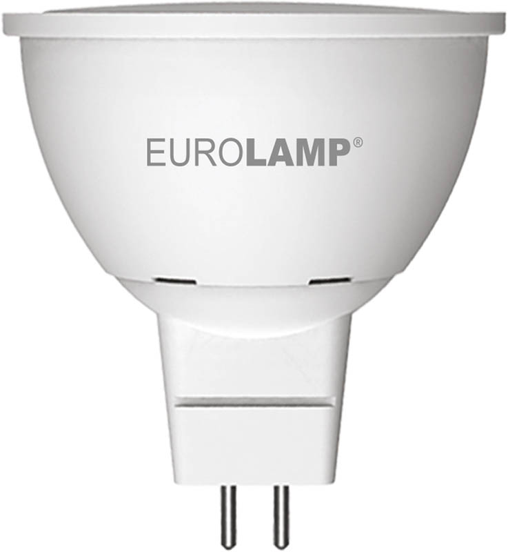 Лампа світлодіодна Eurolamp (4260410486283) 5Вт, GU5.3, 4000K